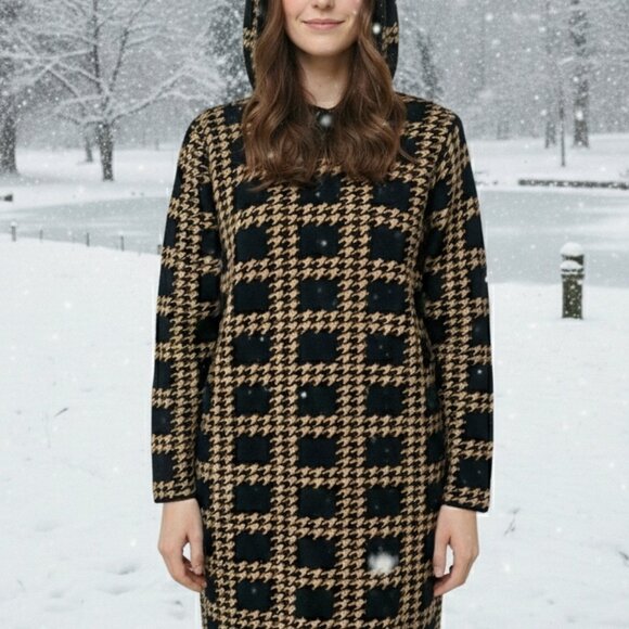 BELLDINI* OPEN FRONT CARDIGAN* COLOR: BLACK ALMOND* SIZE: 1X - Picture 2 of 12